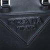 PRADA Prägung Schriftzug Leder Tasche / 1BA333 ASK F0002 V OOO 77790550 [P]