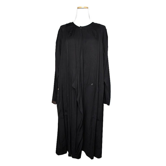 ZUCCA Juka Schwarzer Roben Lange Jacke 66 125201838