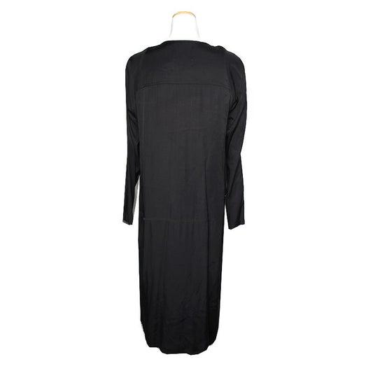 ZUCCA Juka Schwarzer Roben Lange Jacke 66 125201838
