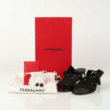 SALVATORE FERRAGAMO サイドバラボウサンダル 6.5サイズ 763482 124581263