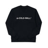 A-Cold-Wall A COLD WALL ACWMW082 BLACK Men's Sweatshirt 39492336 [P]