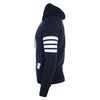 THOM BROWNE Klassischer 4-Barren diagonaler Kapuzenjacke 160968464 [P]