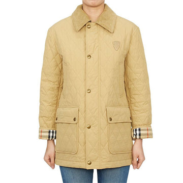 Burberry Women's Quilted Half Jacket WW TAL 8097994 C1544 124600574 [P]