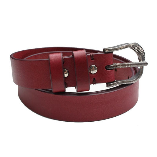 Iro Burgundy Leather Belt 12345 125212975