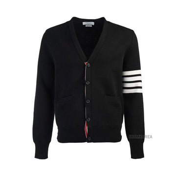 THOM BROWNE メンズ スティッチ スラント カーディガン 125219400