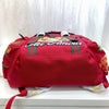 Gucci Tiger Embroidered Techno Canvas Backpack Red 429037 125250735 [P]