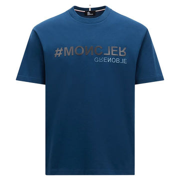 MONCLER Logo Baumwolle T-Shirt Kurzarm 8C00006 83927 756 125253457