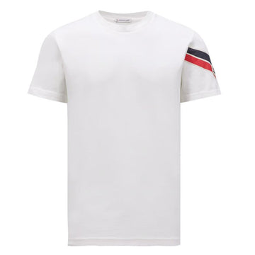 Moncler 3-Color Shoulder Detail Cotton T-Shirt 8C00029 89AKK 032 125253541