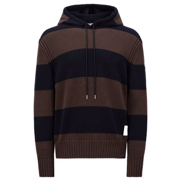 MONCLER Girocollo Streifen Baumwollstrick Hoodie 9G00001 M1509 P27 125253532