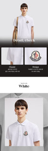 MONCLER モンクレール ビッグロゴ ポロ 半袖Tシャツ 8A00005 89A16 00A 125253543 [P]
