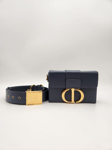 Dior Montaine 30 Box Bag Navy (M9204) 125257162