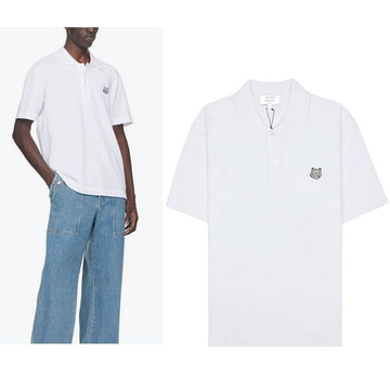 MAISON KITSUNE グレーフォックスカラーシャツ/MM00207KJ7010 P100 125260997