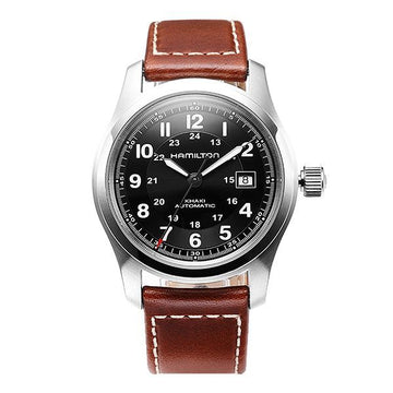 HAMILTON Men's Leather Watch H70555533 80197149