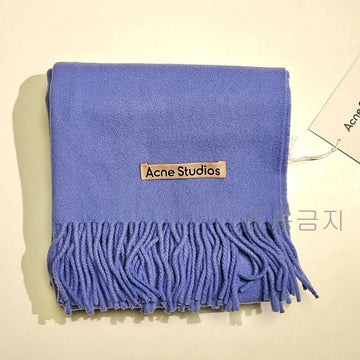 ACNE STUDIOS ネロウ スウィートブルー マフラー 200 × 45 cm 125288153
