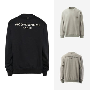 Wooyoungmi Long Sleeve Sweatshirt with Back Logo W243TS27 125288481
