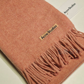 Acne Studios Narrow Scarf Muffler Rose Melange 125288495