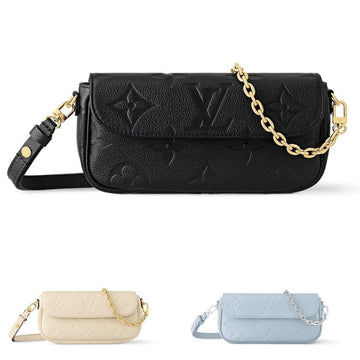 LOUIS VUITTON Clutch Damen Wallet-on-Chain Ivy Schwarz M82154 125288530