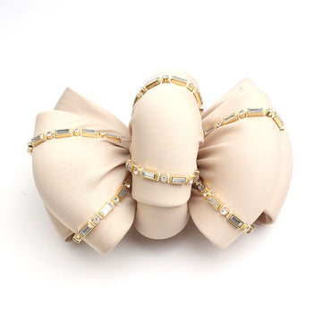 Other Brand Clarisse Bow Hairpin with Crystals 125326116