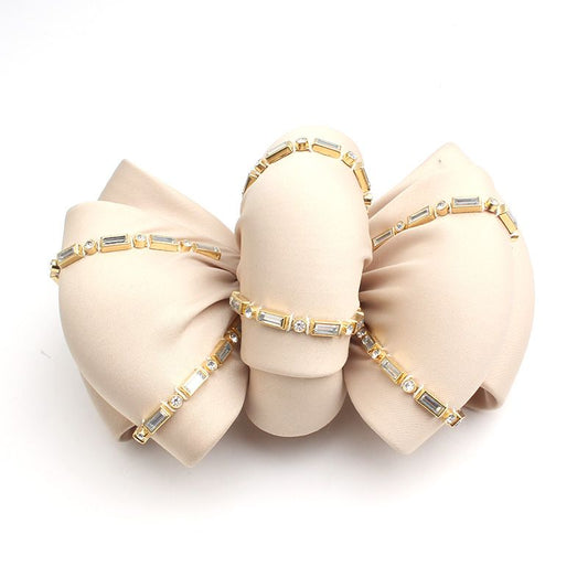 Other Brand Clarisse Bow Hairpin with Crystals 125326116