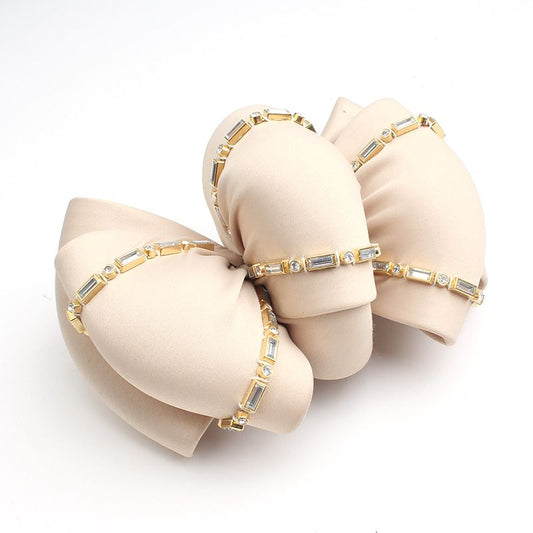 Other Brand Clarisse Bow Hairpin with Crystals 125326116