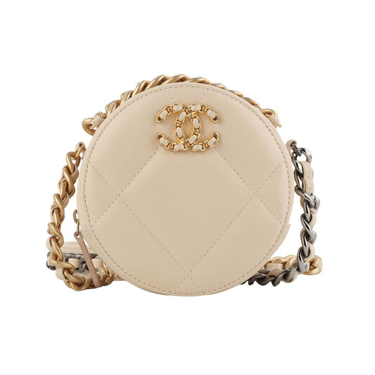 CHANEL 19ラムスキンドングリAP0945チェーンミニクロスバッグ34328 125337641