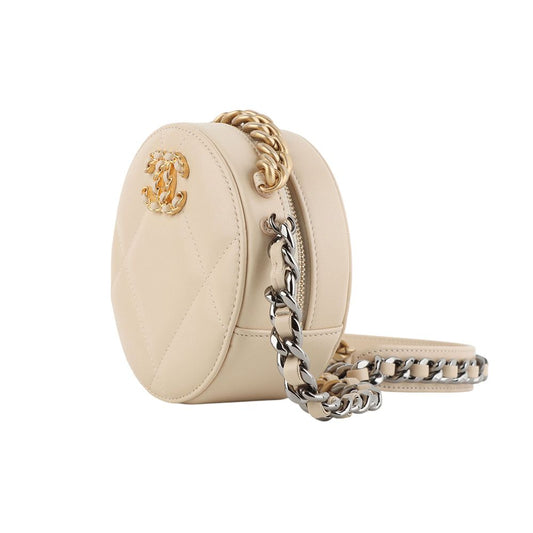 CHANEL 19ラムスキンドングリAP0945チェーンミニクロスバッグ34328 125337641