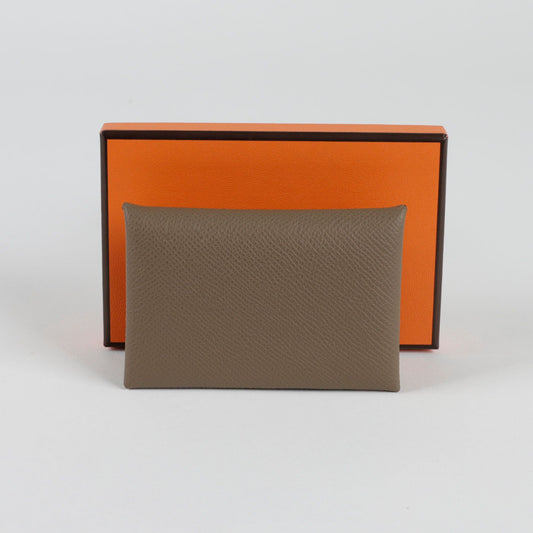 Hermes H044164CK Calvi Cardholder 125211120