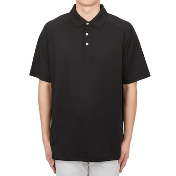 MALBON GOLF Evergreen Herren Polo Kurzarm-T-Shirt schwarz ME0010 125343231