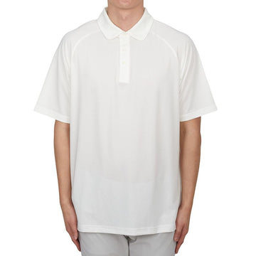 Malbon Golf Evergreen Men's Polo Short Sleeve Shirt ME0010 WHT 125343233