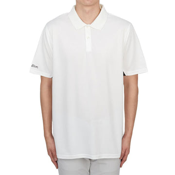 Malbon Golf Evergreen Men's Polo Shirt ME0043 WHT BLK 125343279