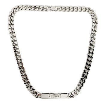 Maison Margiela Classic Chain Necklace with Number Logo in Palladium (SM6UU0033 SV0235 951) 125347202