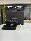 CHANEL Mini schwarze Messenger-Tasche 3402 125347385 [P]