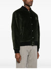 Maison Kitsune Teddy Bomber Jacket Ranger Green P391 125348978 [P]