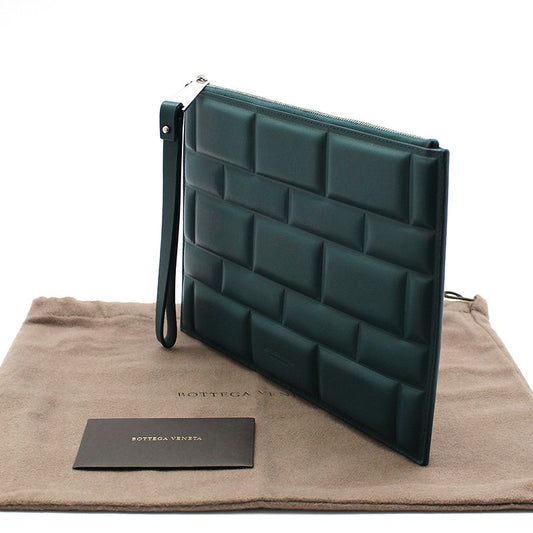 Bottega Veneta Padded Block Nappa Small Clutch 125349186