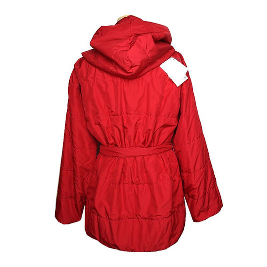 MAXMARA イントレンド リバーシブル レッド パディング ジャケット 66 125350235