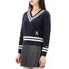 SPORTY & RICH Yankees Serif Cable Knit 125405620 [P]
