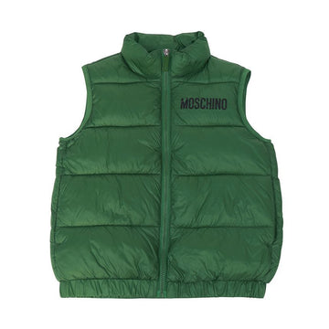 MOSCHINO キッズ パディング ベスト HPS02K L3A32 30139 (大人着用可能) 125442850