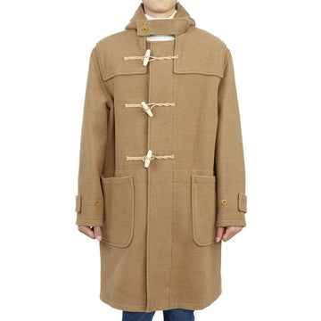 GLOVERALL ゴーバロー・モンティ メンズ フード付き ダッフルコート 52 CAMEL 39572086