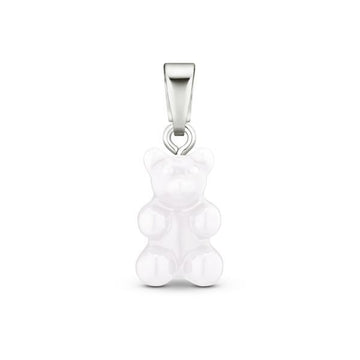 Crystal Haze Jewelry Nostalgia Bear-Powder-Classic Connector Silver 41496014