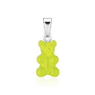 CRYSTAL HAZE JEWELRY NOSTALGIA BEAR-LIME-CLASSIC CONNECTOR SILVER 59655670