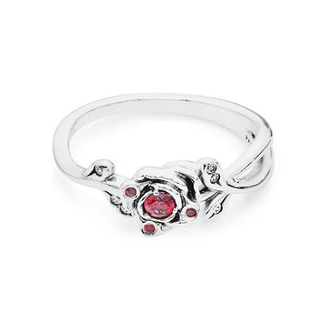 Pandora Disney Beauty and the Beast Rose Silver Ring 190017C01 69319929