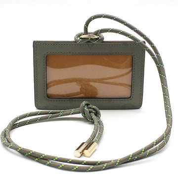 LOUIS VUITTON Monogram-Titan-Cosmos ID-Halter Halskette Kartenetui M63234 125516922