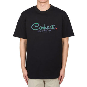 CARHARTT ウィップパラダイススクリプトメンズ半袖Tシャツ 89XX 125518758