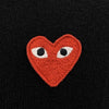 Comme Des Garcons AZ N002 Red Heart Logo Patch Sweater 64941392 [P]