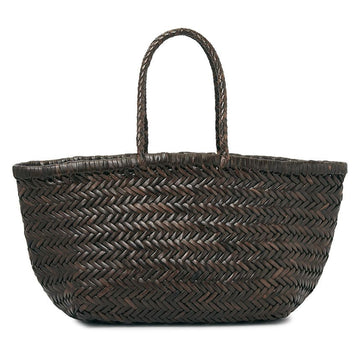 DRAGON DIFFUSION [Einzelstück/30 Stück limitiert] 26FW [Offiziell importiert] Triple Jump Small Tote Bag 8811 DK BROWN 125538808 [P]