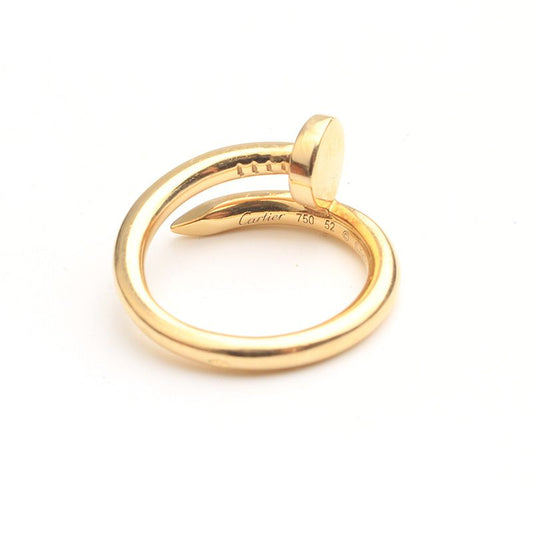 Cartier 18K Yellow Gold Juste un Clou Ring 52 125546713