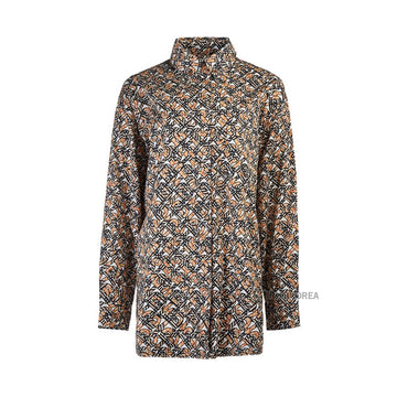 Burberry Women's Monogram Print Oversized Shirt 8057214 W MARRY TBM A1880 34204737