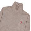 AMI Damen Small Heart Logo Rollkragenpullover FKS411 KN0025 265 59914525 [P]