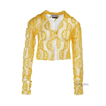 House of Sunny Lemon Plate Shirt VOL21114 LIMONCELLO 62309893