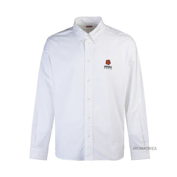 Kenzo Men's Bok Flower Cotton Shirt FD55CH4109LO 01 73229939